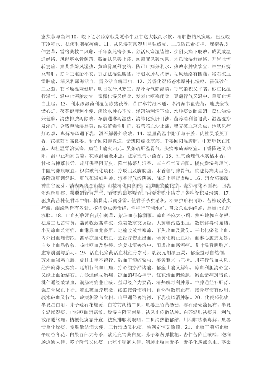 中药歌诀及心得.doc_第2页