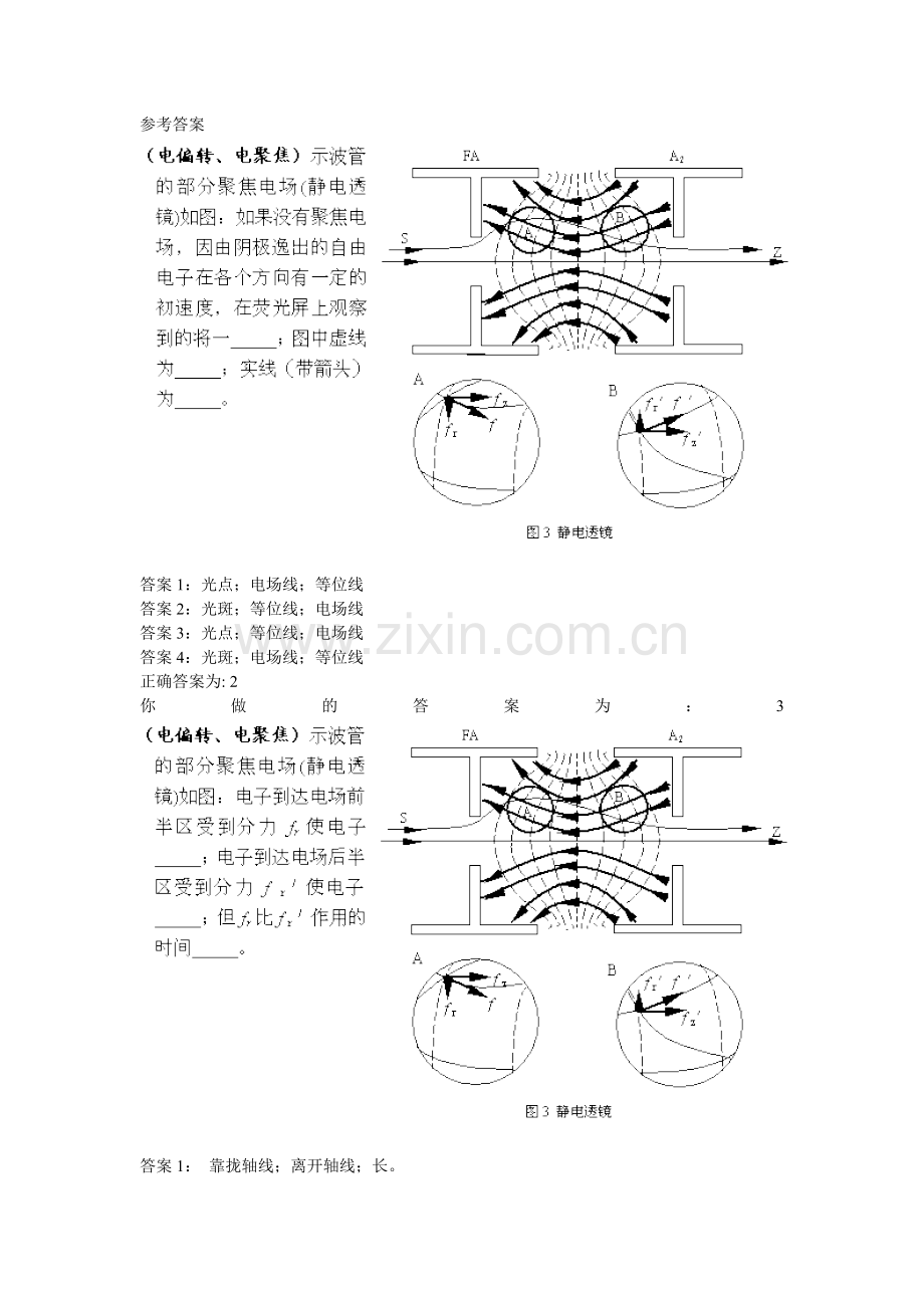 电子束的电偏转与电聚焦.doc_第1页