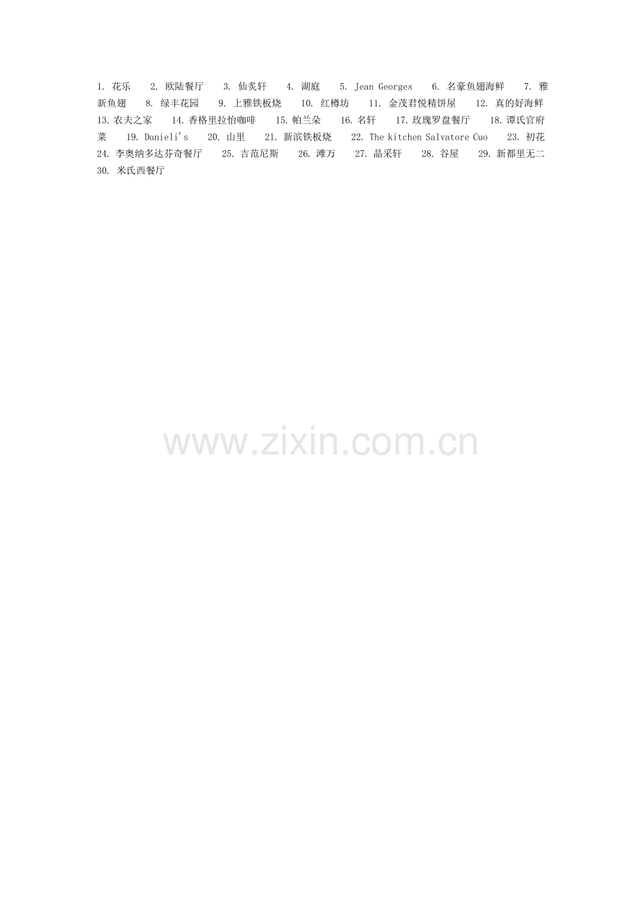 餐厅取名思路及名字大全.doc_第2页