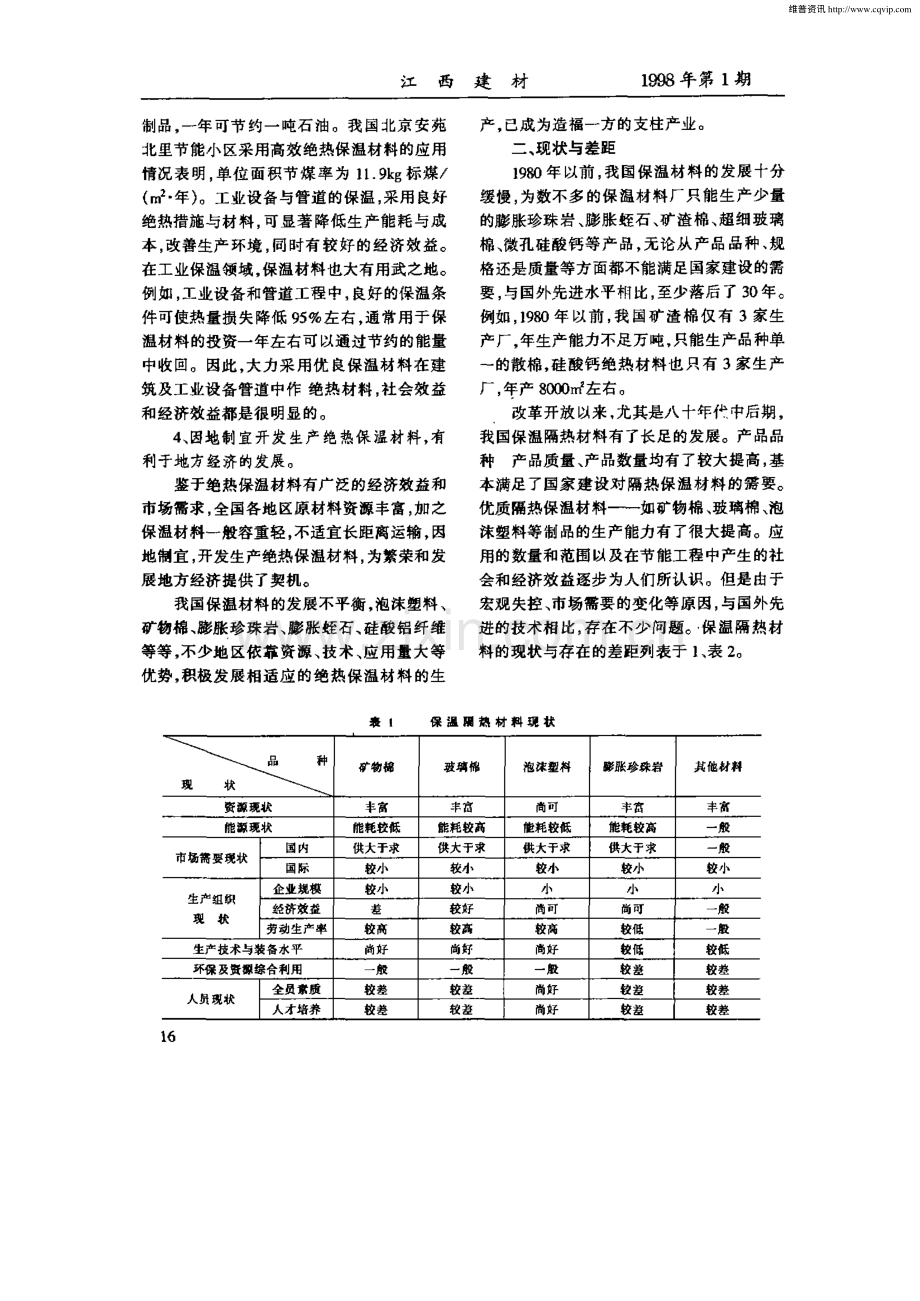 中国保温隔热材料发展现状及迈入21世纪的对策.pdf_第2页