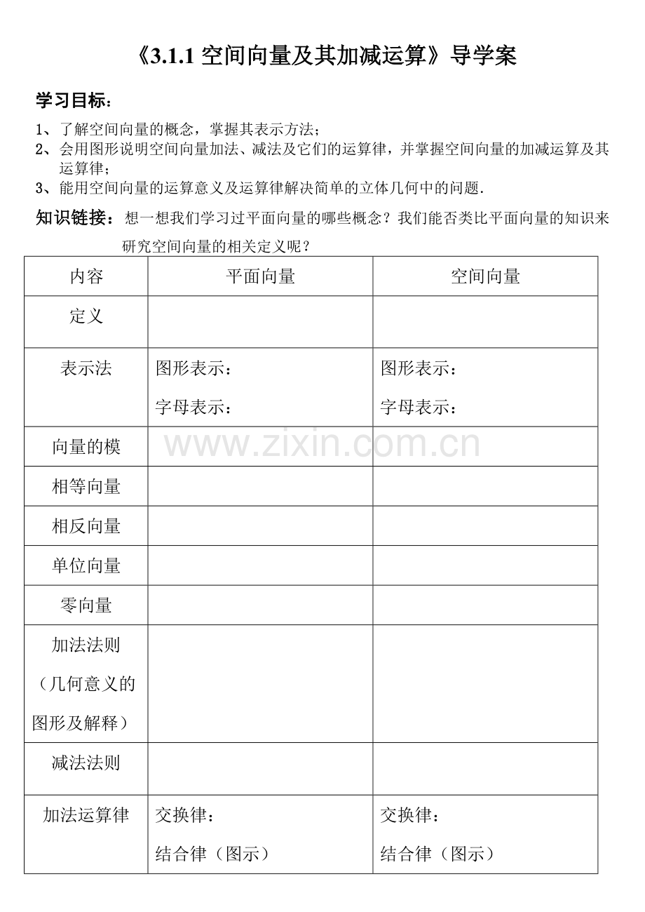 3.1.1空间向量及其加减运算.doc_第1页