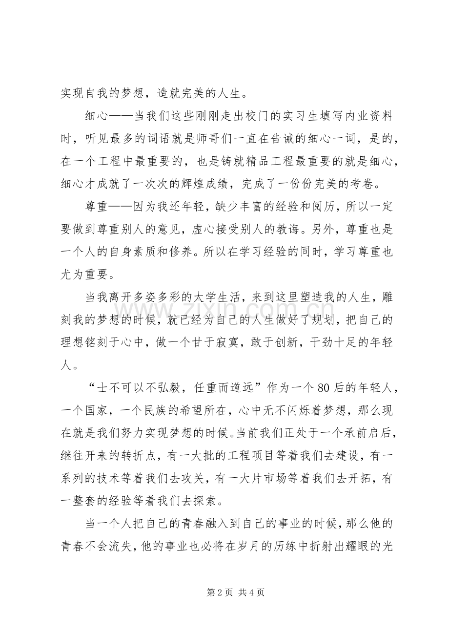 工程单位青春理想演讲稿.docx_第2页