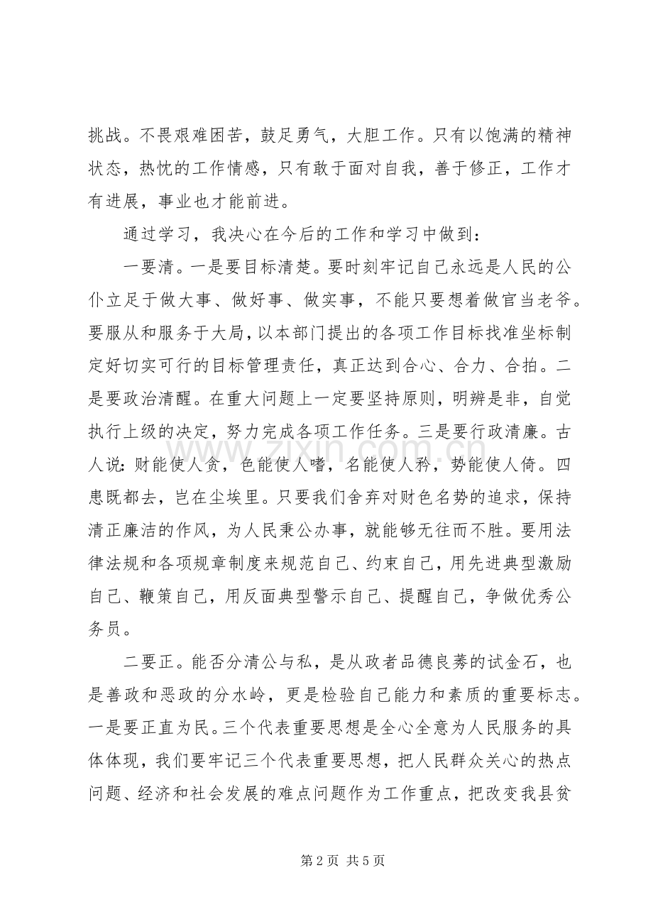 20XX年干部培训学习心得体会.docx_第2页