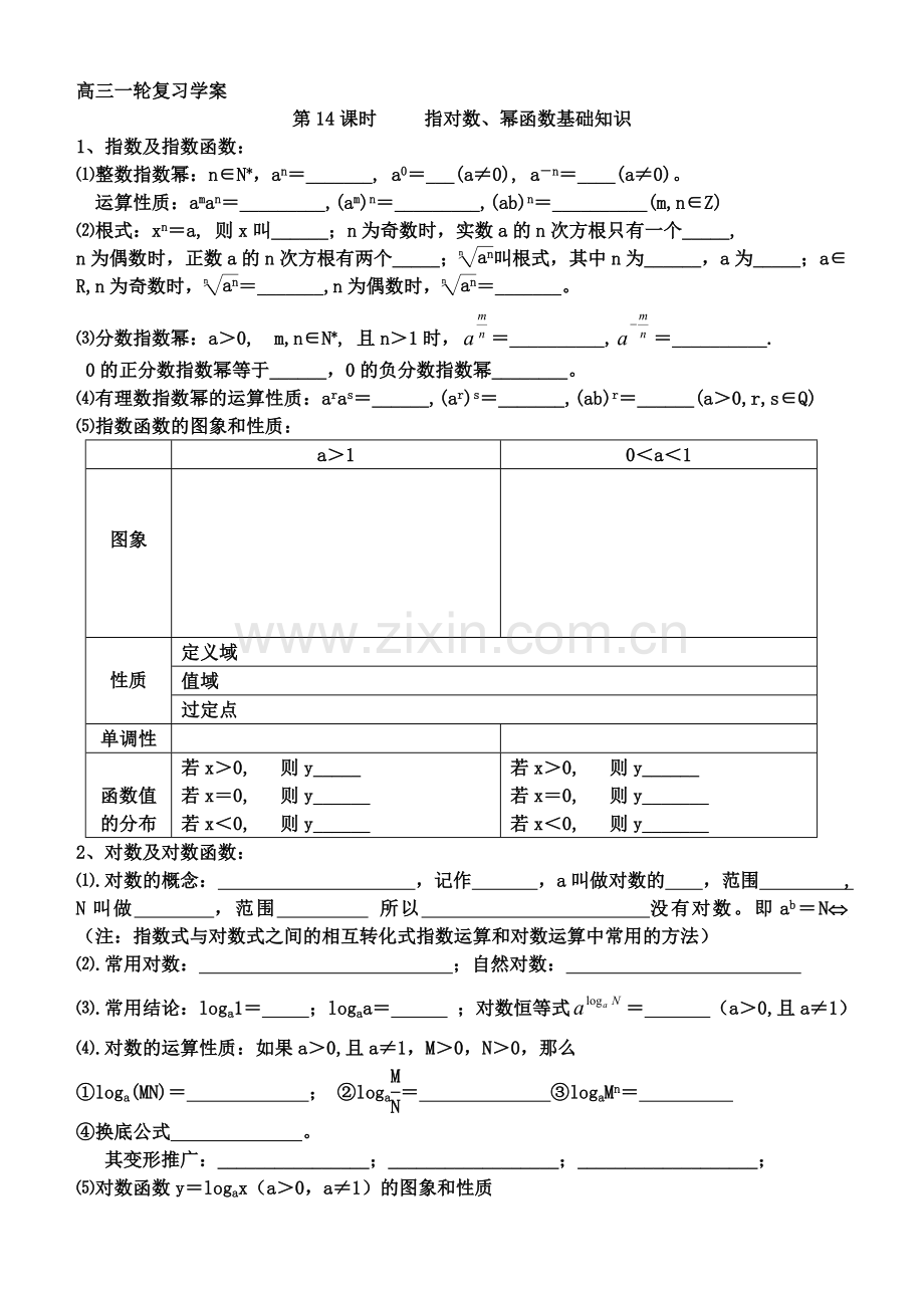 指数对数、幂函数基础知识.doc_第1页