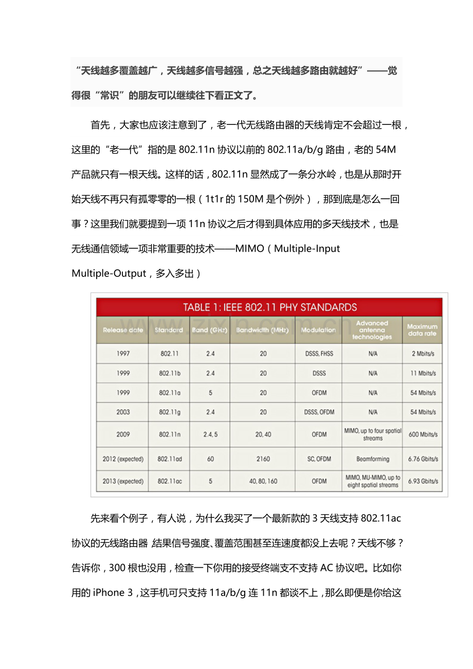 WIFI路由器多天线知识.docx_第1页