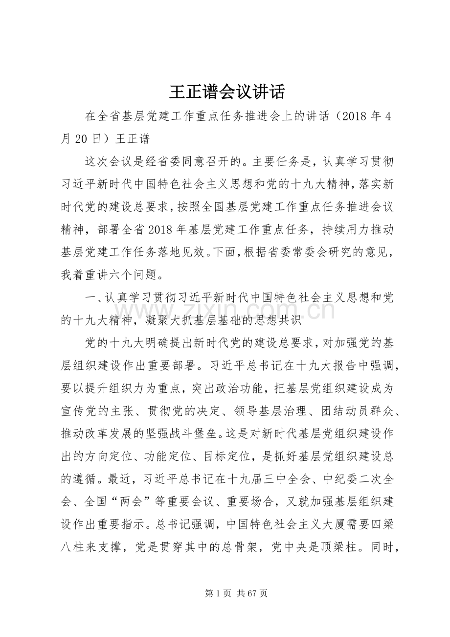 王正谱会议讲话.docx_第1页