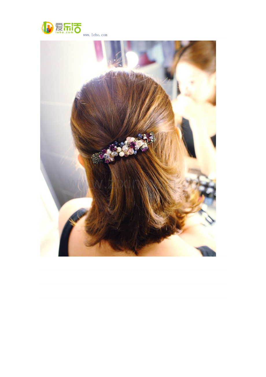 超闪多彩宝石撞色发夹 复古奢华.docx_第2页