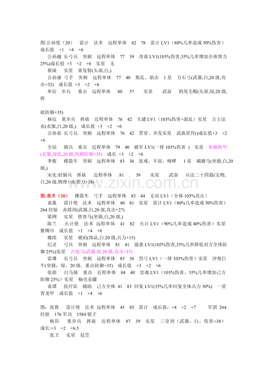 雄霸天地通关攻略之装备掉落.doc_第2页