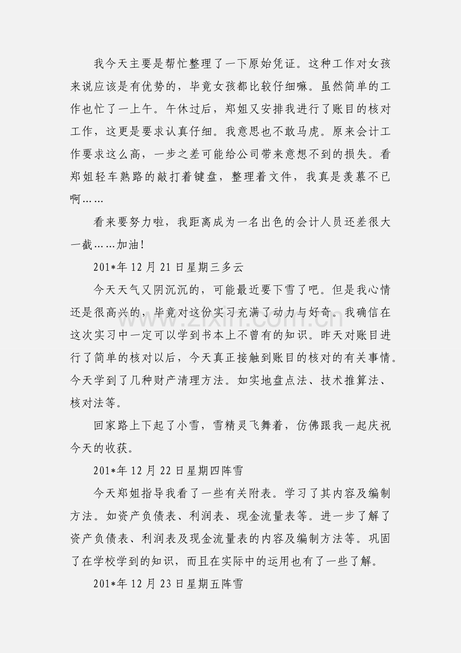 会计年终决算实习日记.docx_第2页