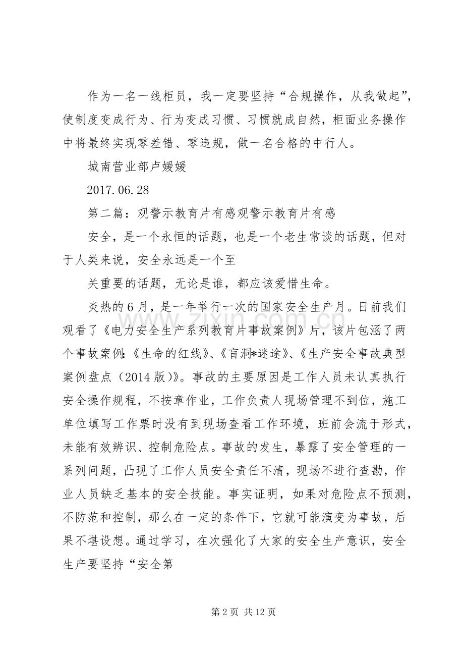 观警示教育片有感范文.docx_第2页