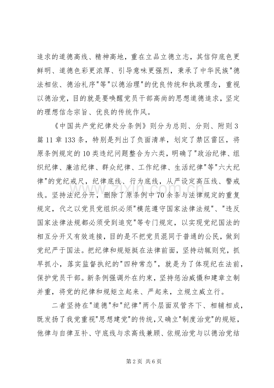 学习准则和条例心得.docx_第2页