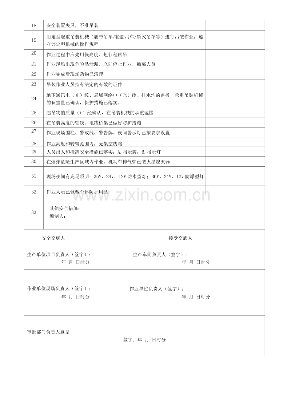吊装安全作业票(证).docx_第2页