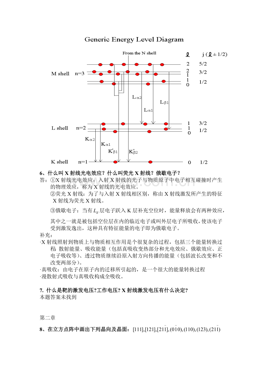 材料微观分析作业题答案(一).docx_第2页