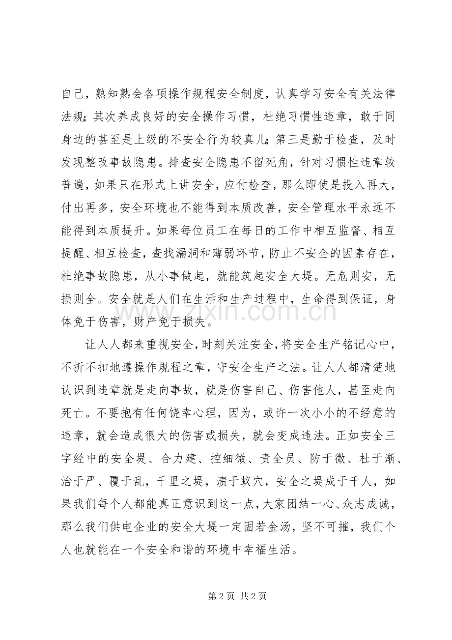 电力系统安全演讲活动学习体会.docx_第2页