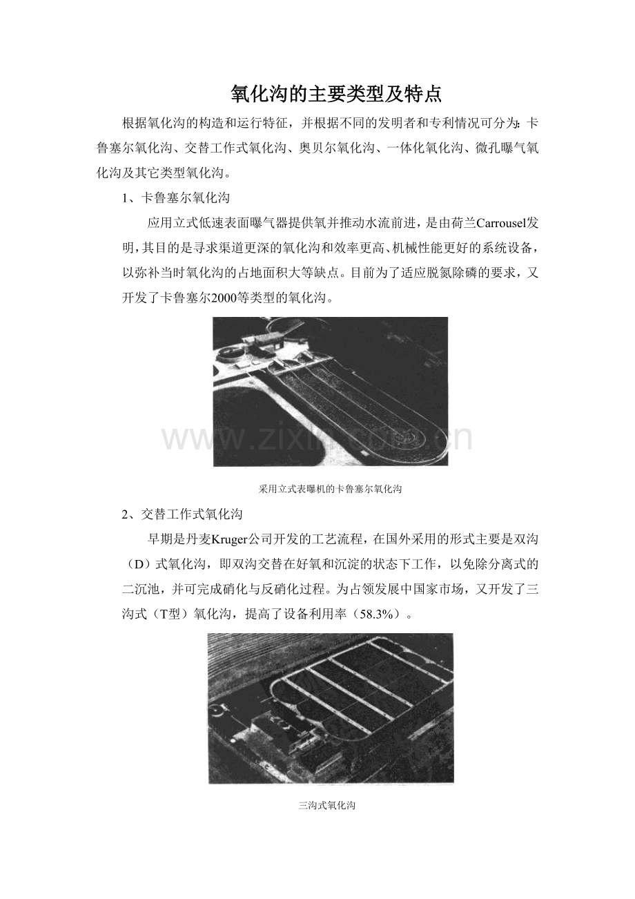 氧化沟工艺介绍 以及污泥驯化过程介绍.doc_第2页