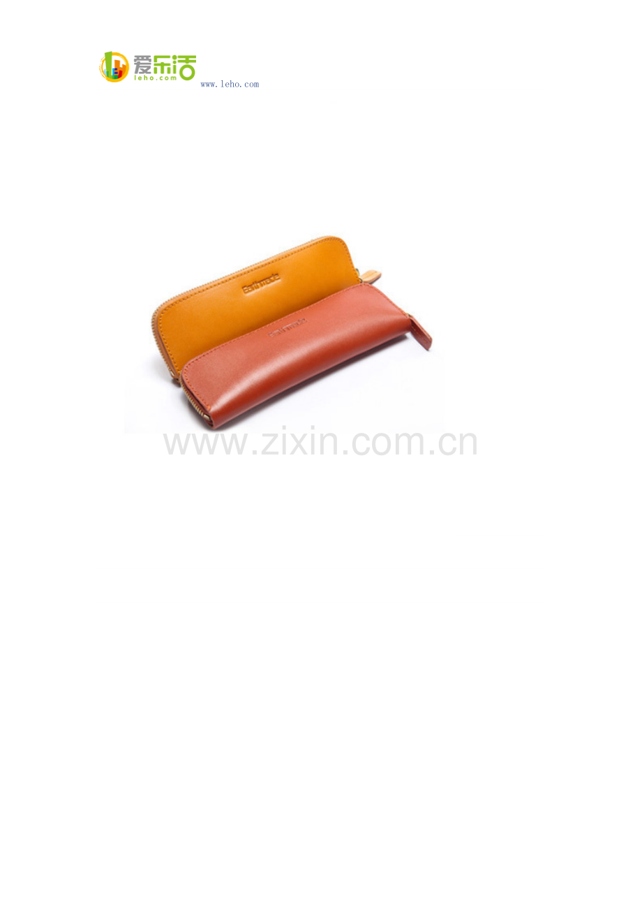 牛皮复古笔袋 好文艺的感觉.docx_第2页