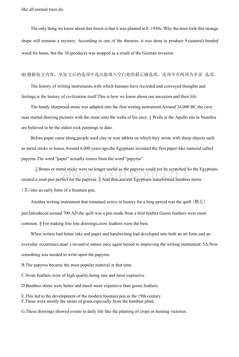 Unit-6-Using-language-练习题-学年高中英语外研版选择性必修第三册.docx_第2页