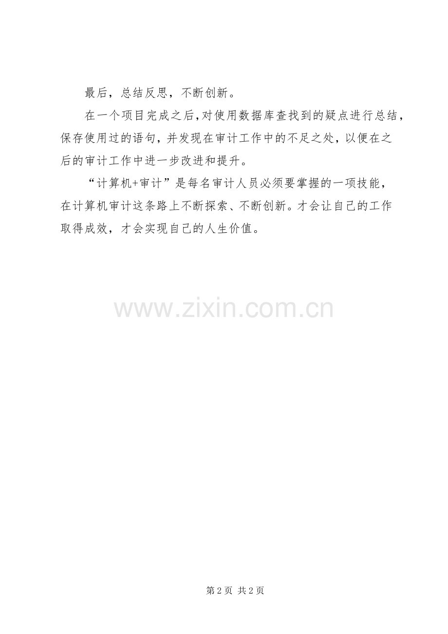计算机+审计应用的心得体会.docx_第2页