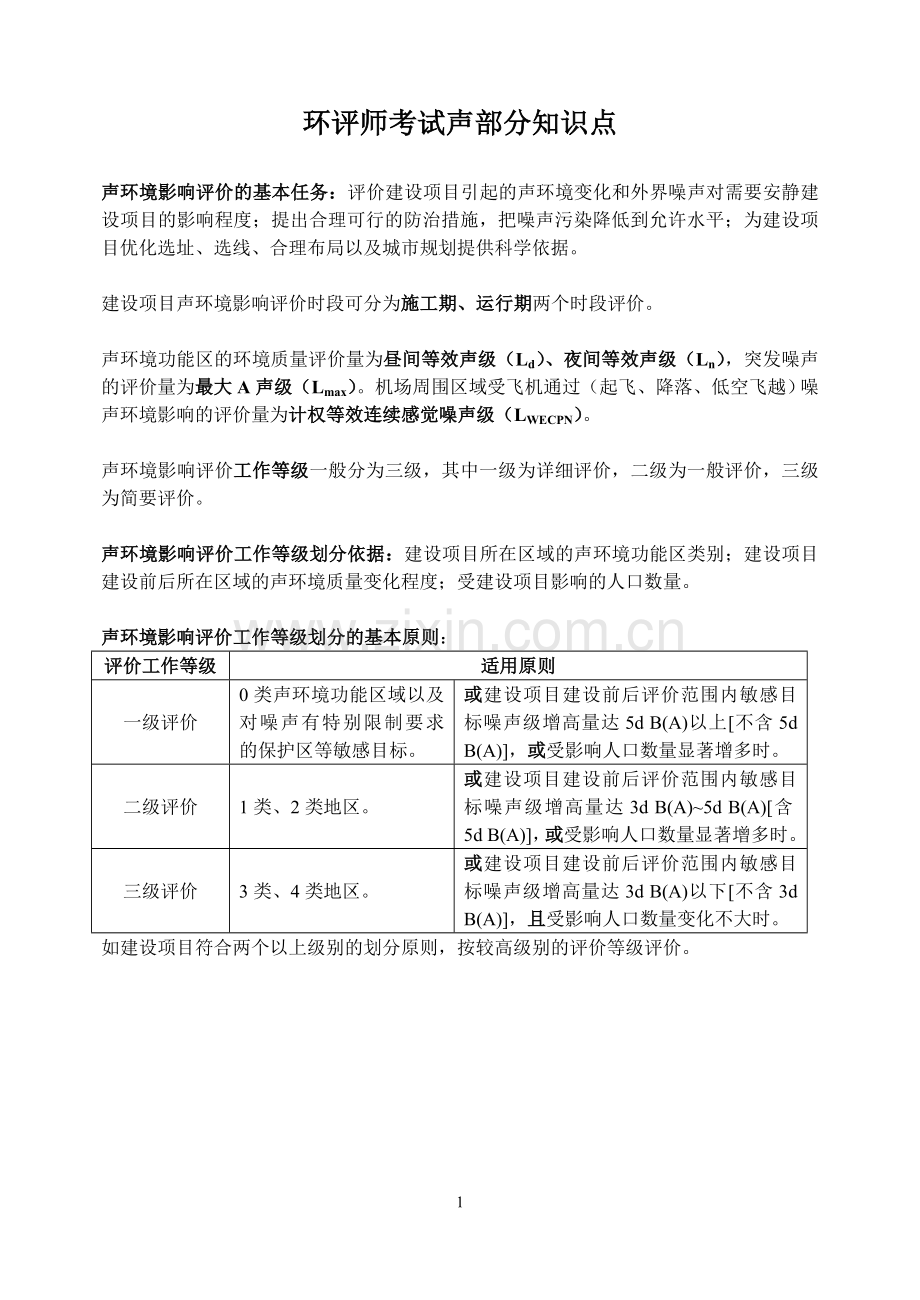 声环境知识点.doc_第1页