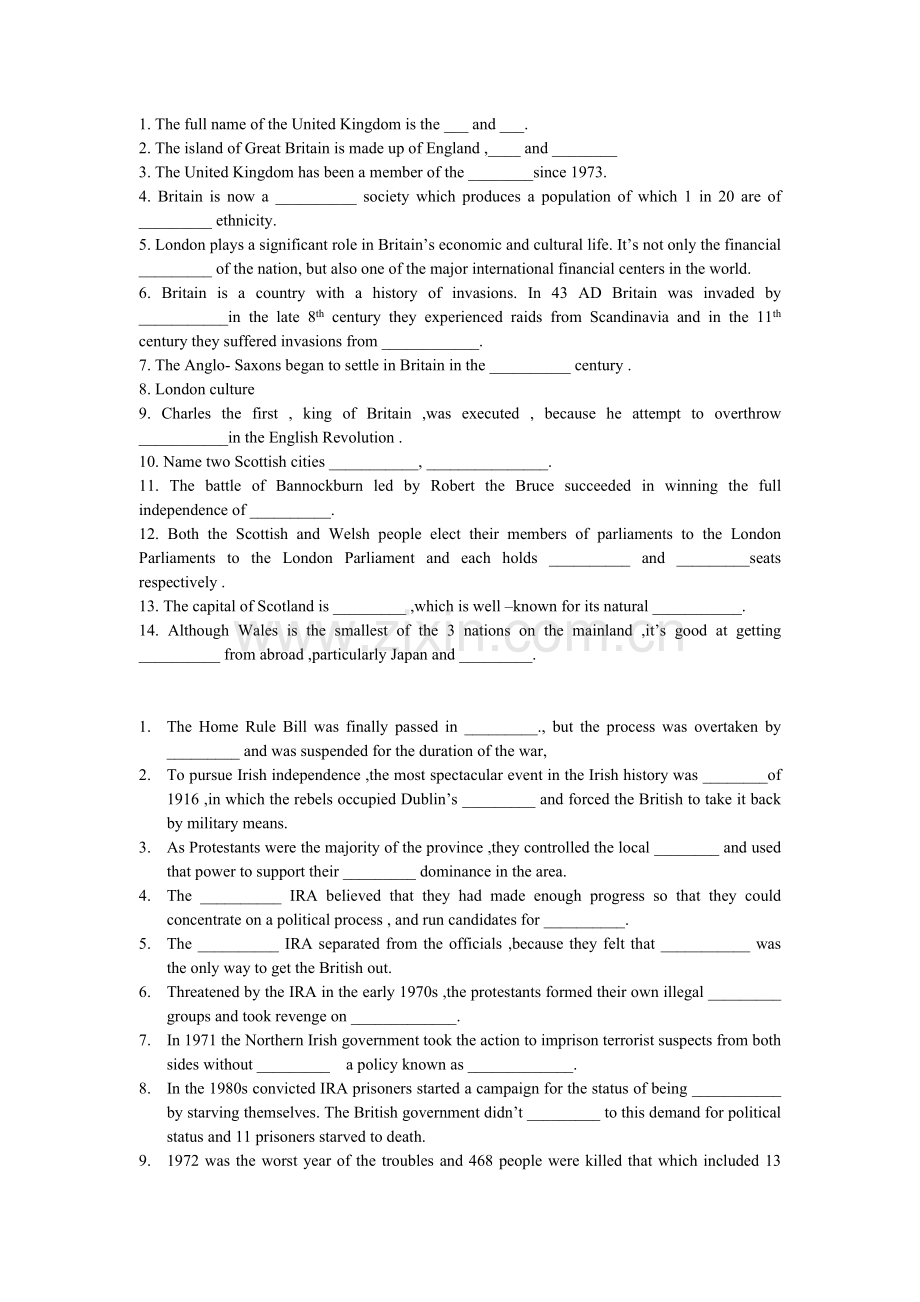 英语国家社会文化入门.doc_第1页