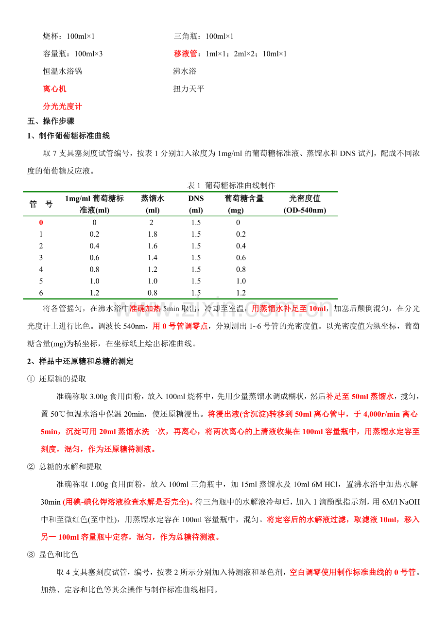 DNS比色法测定还原糖和总糖.doc_第2页