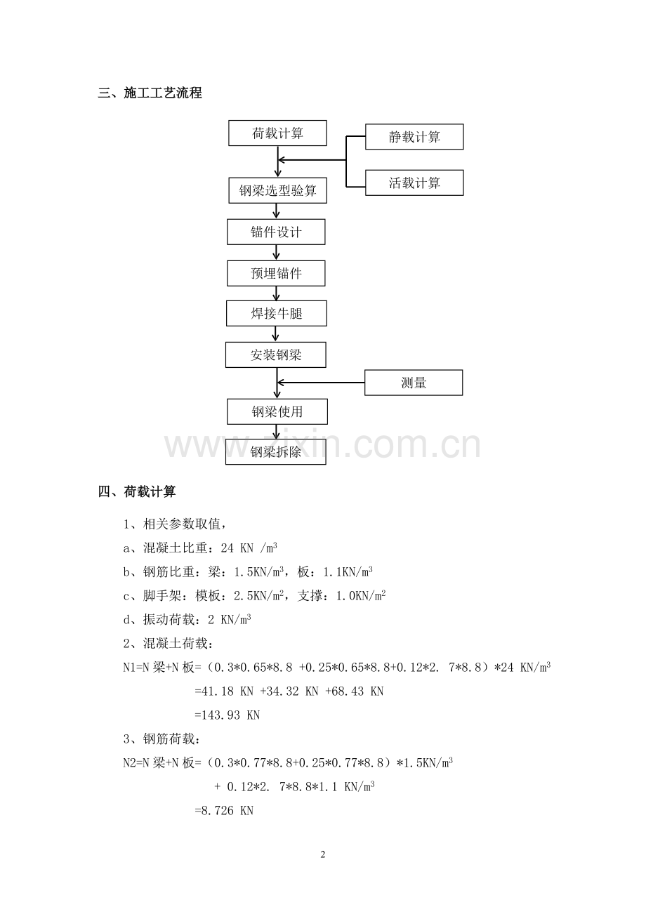 超高、超大跨悬空混凝土结构支撑.doc_第2页