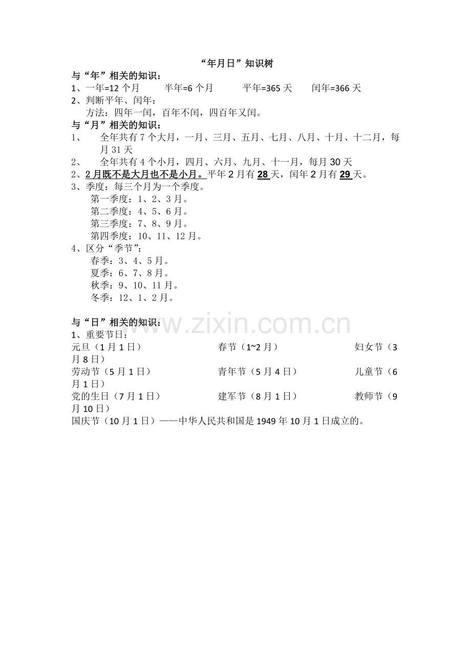 年月日知识树.doc_第1页