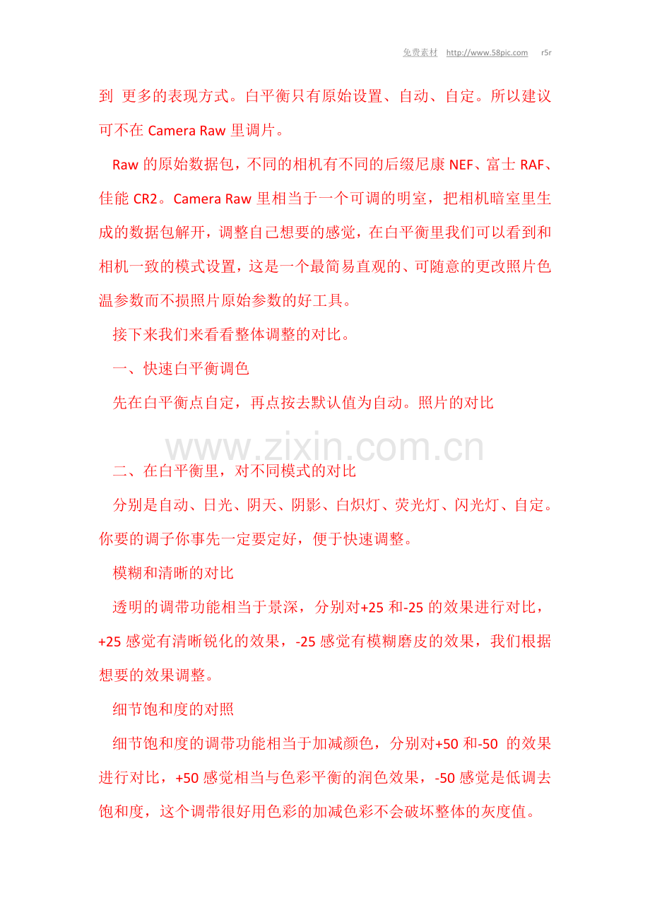 Camera Raw的详细调色技巧教程.doc_第2页
