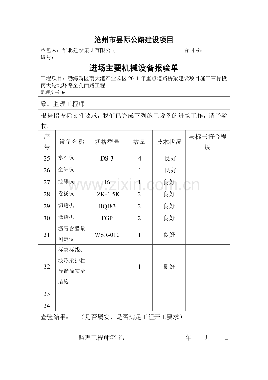 沧州市县际公路建设项目.doc_第1页
