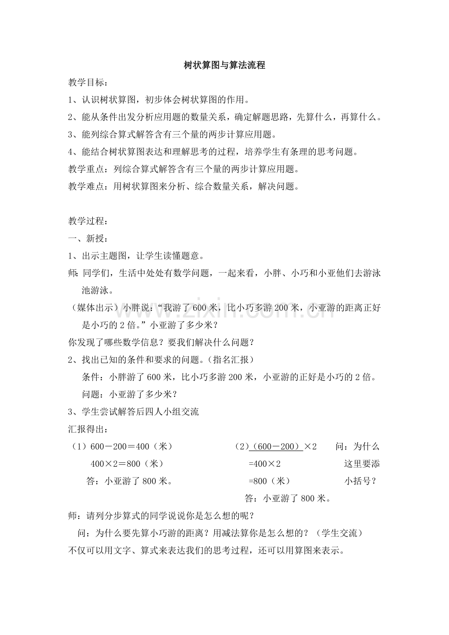 树状算图与算法流程.doc_第1页