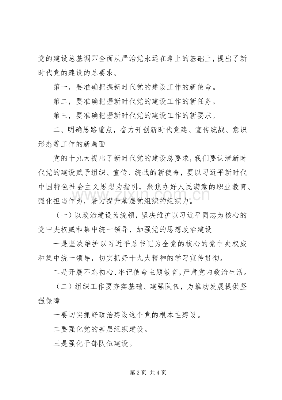 学院XX年党建工作工作会议讲话稿.docx_第2页