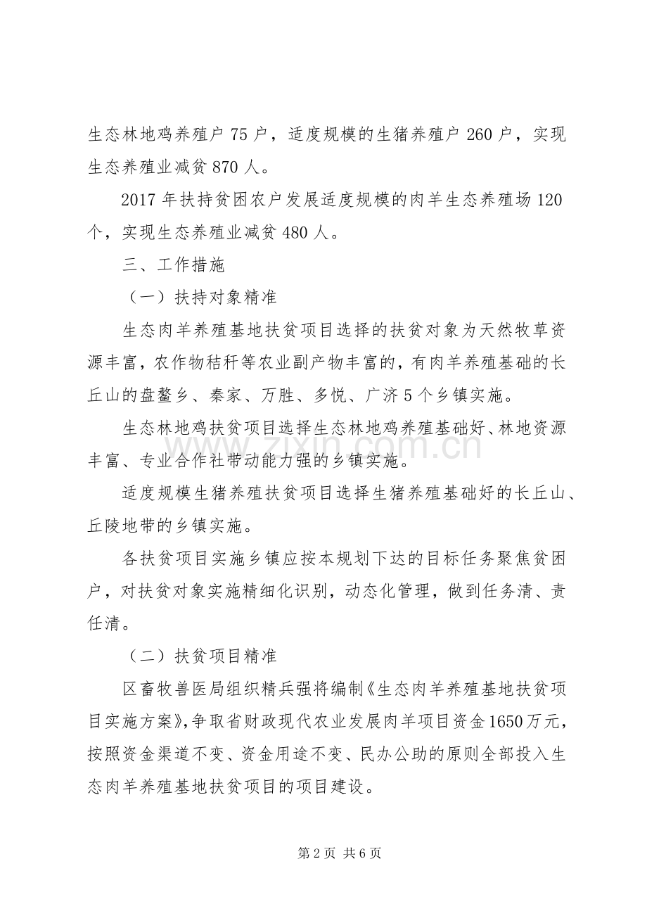 生态养殖业扶贫工作实施方案.docx_第2页