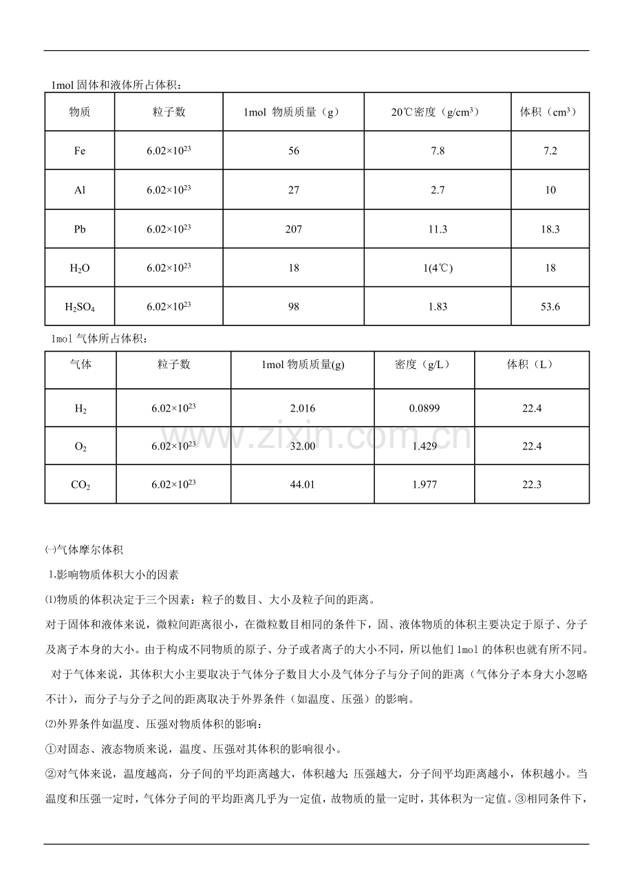 第一章 第二节(气体摩尔体积)2高一用.doc_第1页