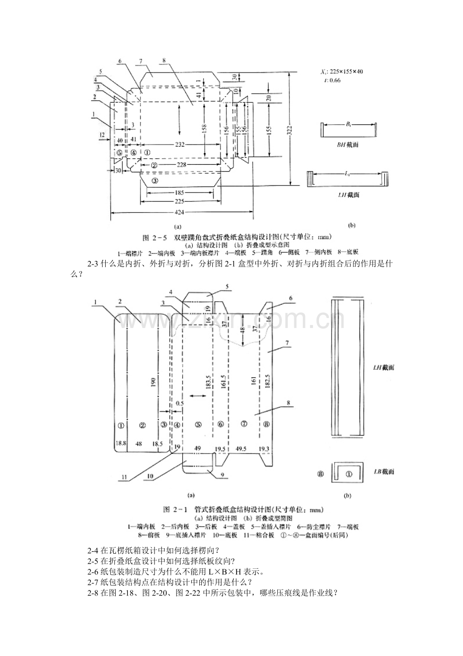 《包装结构设计》习题.doc_第2页