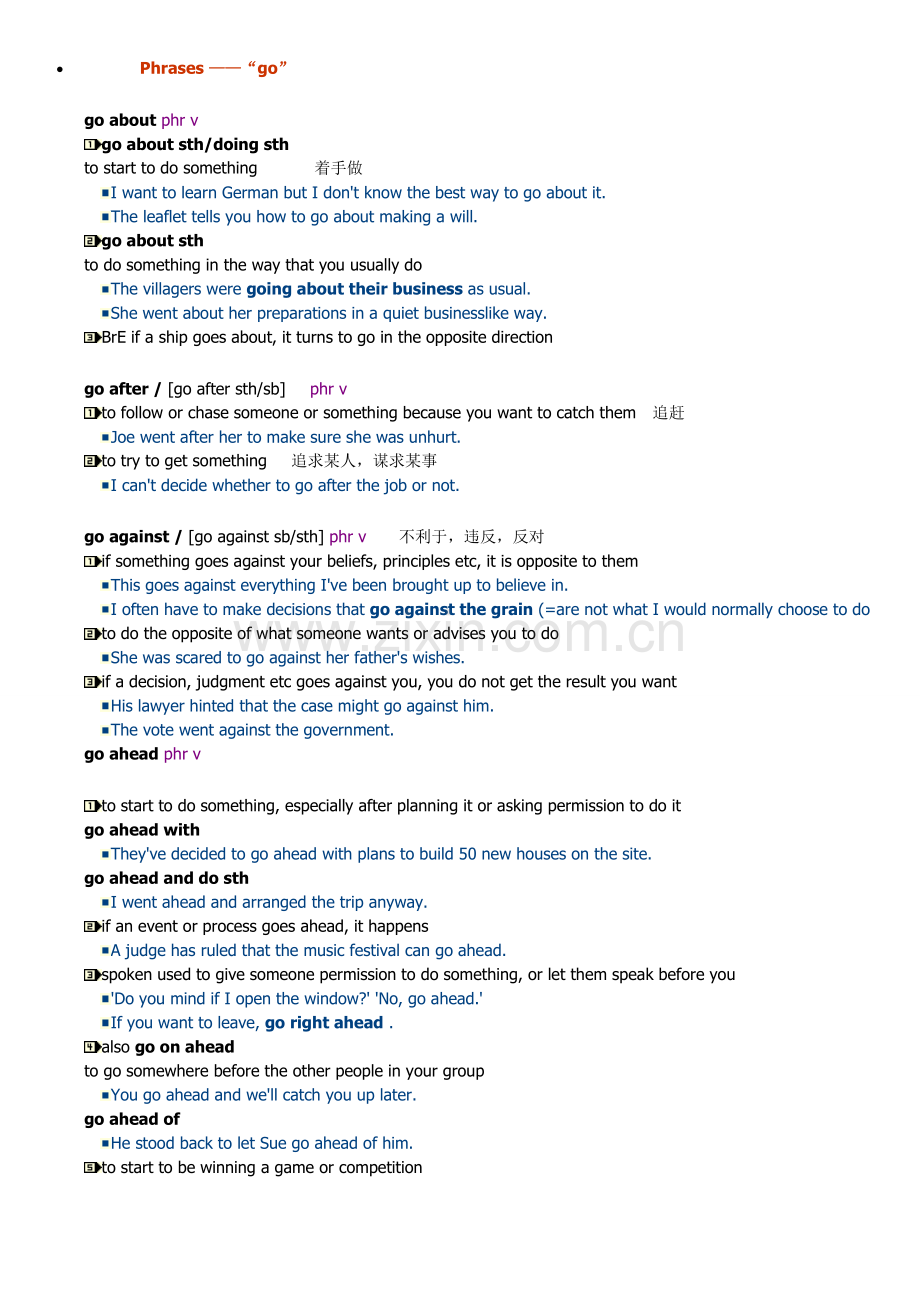 Phrasal verbs with“go”.doc_第1页
