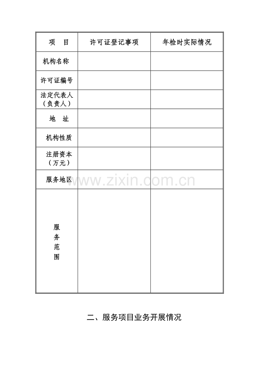 人力资源服务许可证年检报告书.doc_第2页