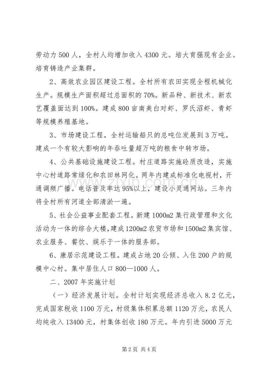 新农村示范村方案.docx_第2页