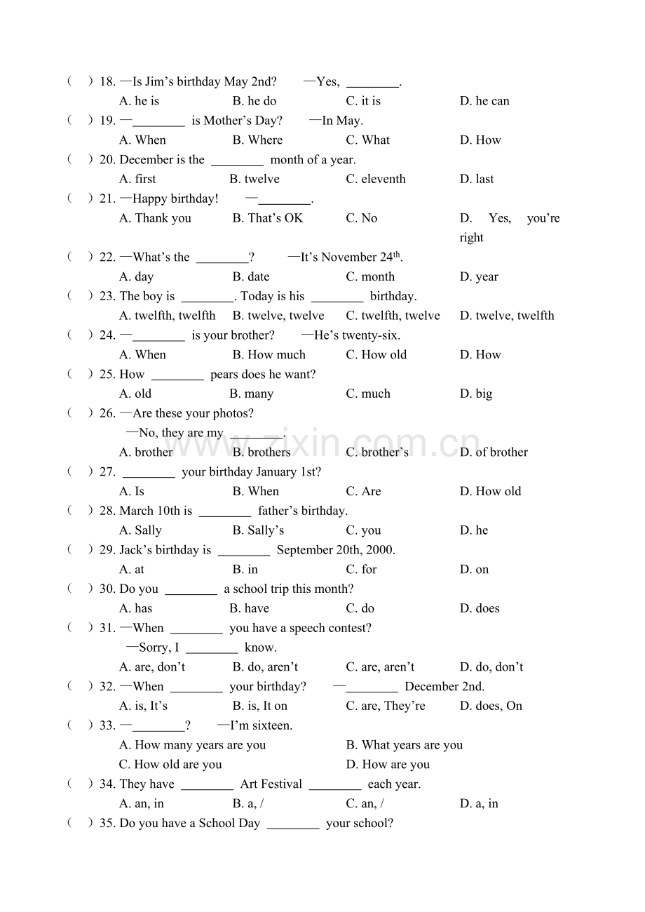 Unit8单元基础训练.doc_第2页