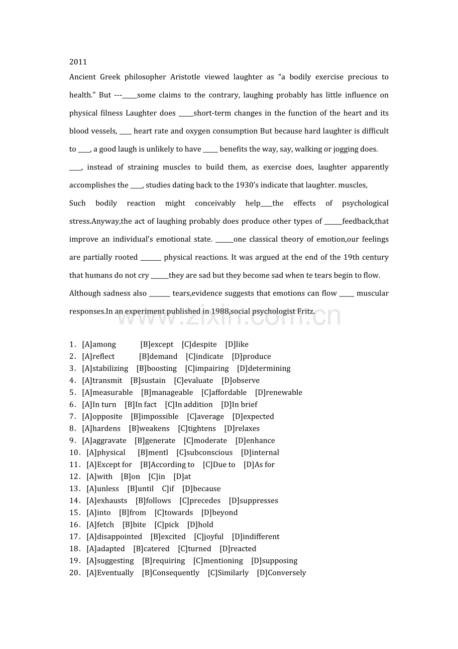 近10年完形.doc_第1页