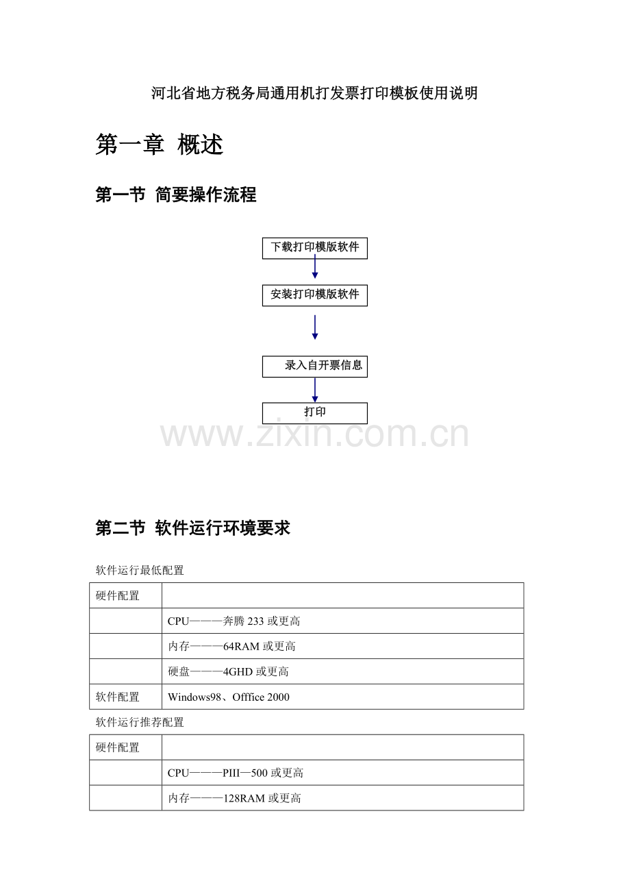 全国普通发票打印模板.doc_第1页