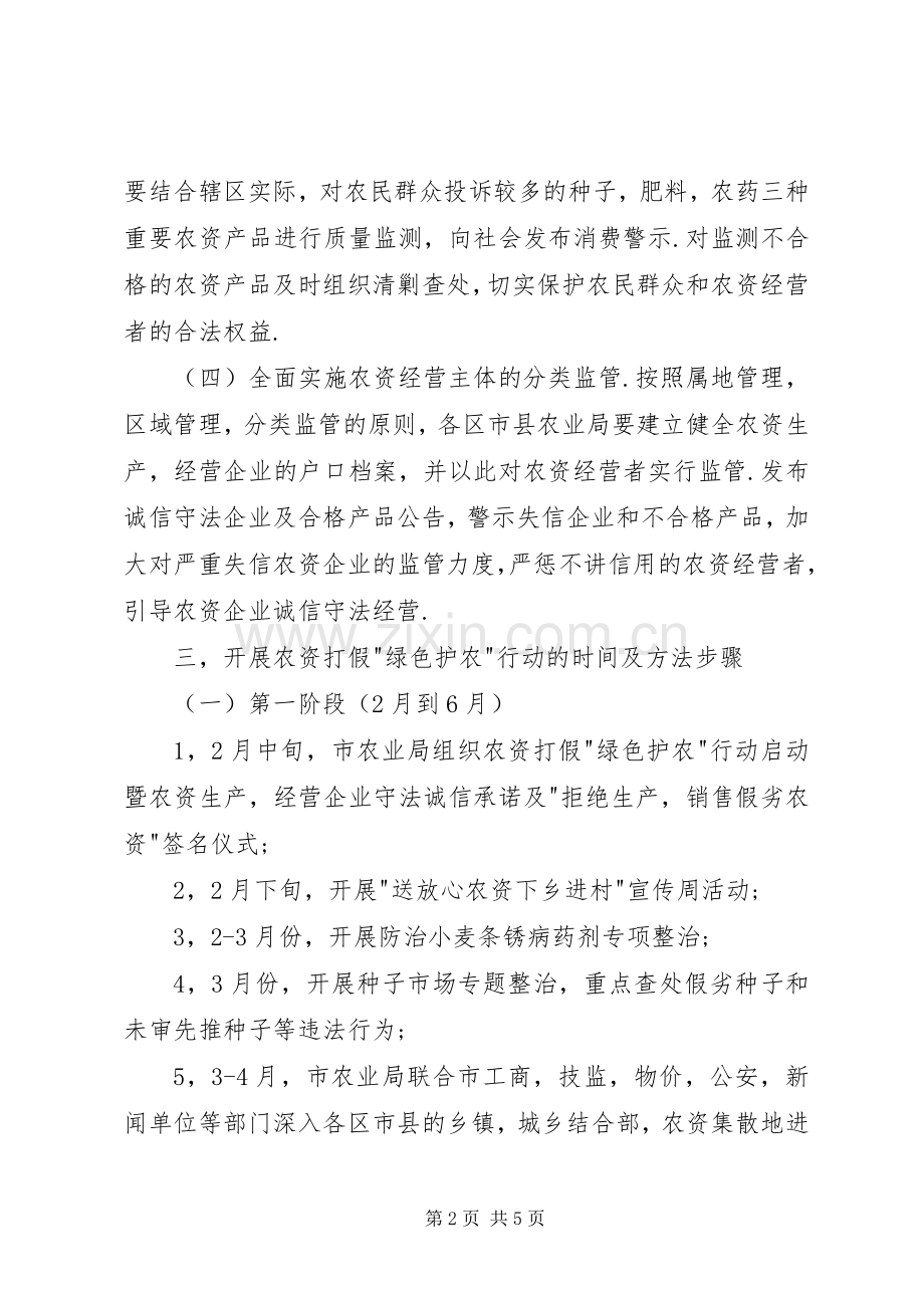 农资打假-绿色护农-行动方案.docx_第2页