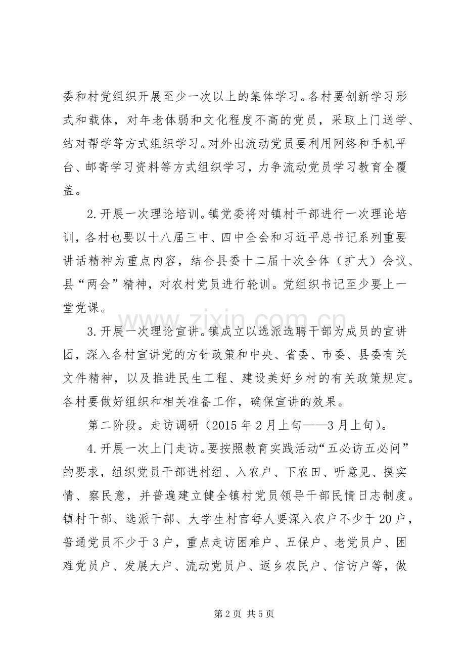 农村党员干部主题教育工作实施方案.docx_第2页