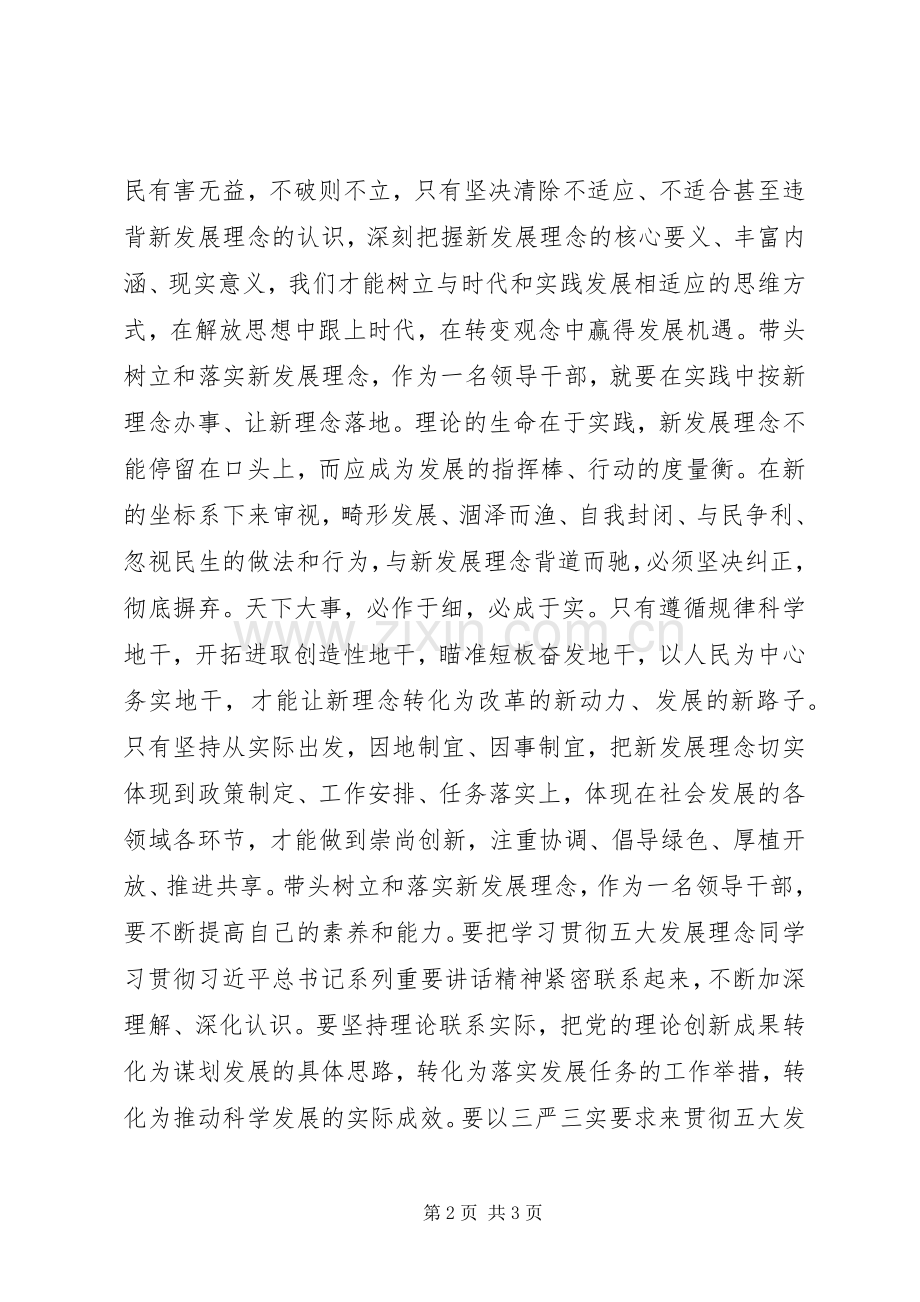 信访局带头树立和落实新理念研讨发言稿.docx_第2页