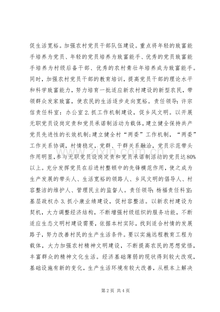 民政部门帮扶后进村方案.docx_第2页