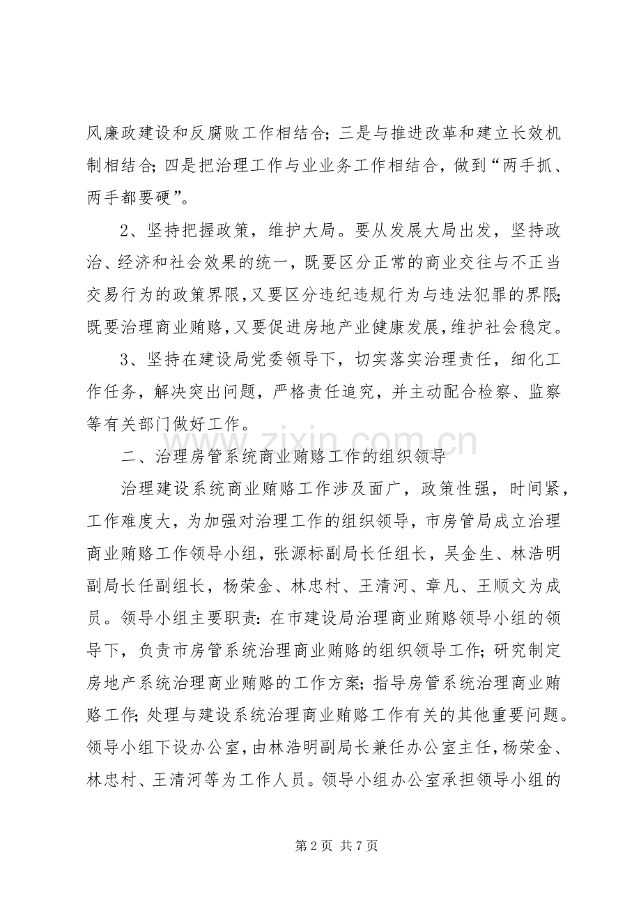 市房管局治理商业贿赂方案.docx_第2页