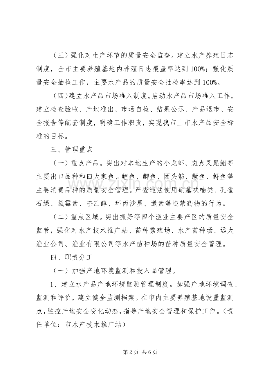 水产品质量安全管治实施方案.docx_第2页