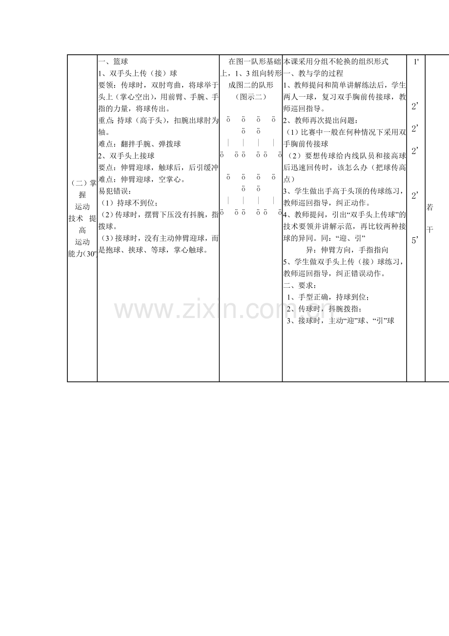 篮球：双手头上传（接）球.doc_第2页