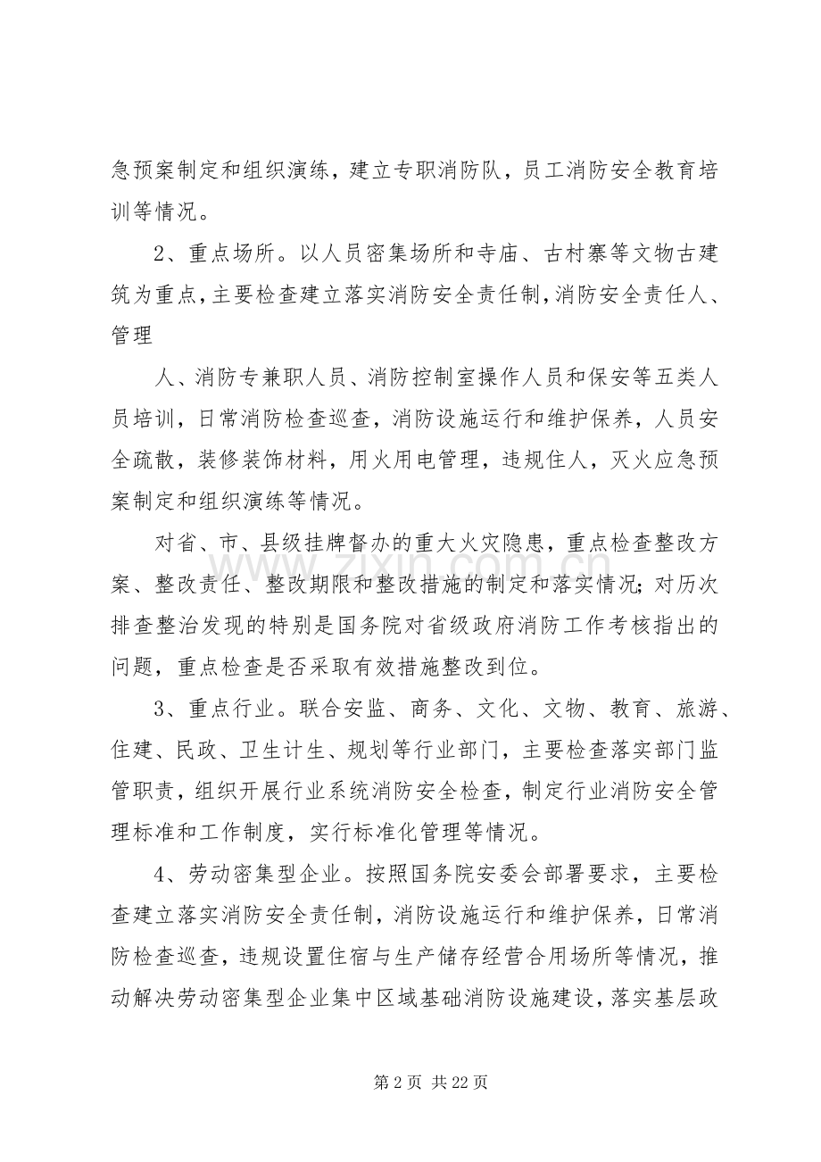 夏季消防检查工作实施方案.docx_第2页