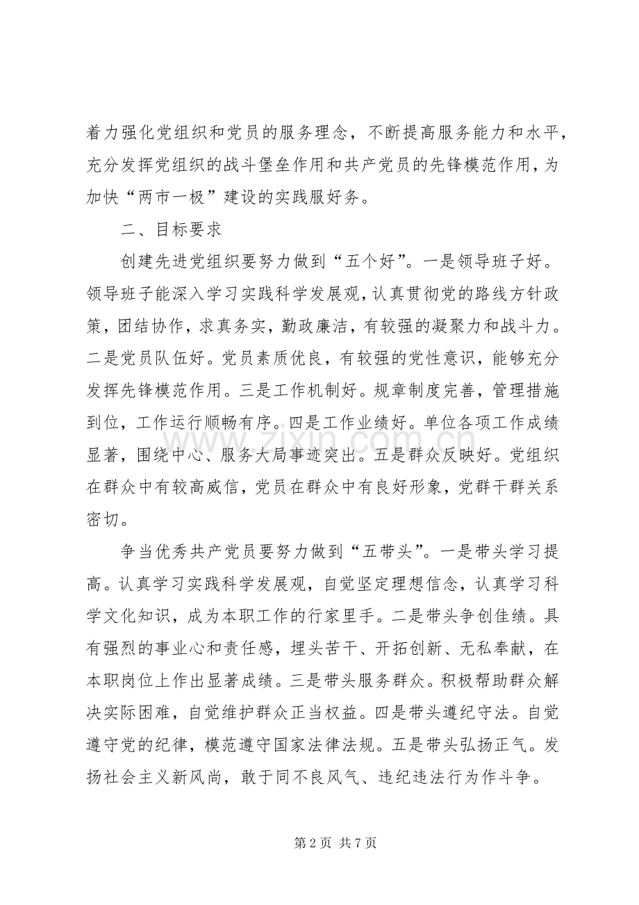 医院党总支创优活动方案.docx_第2页