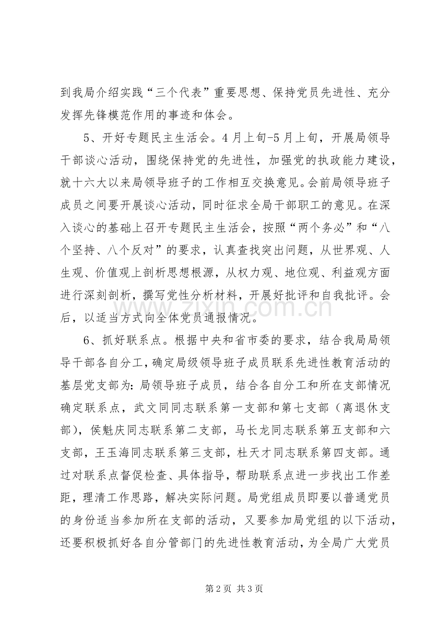物价局党员先进性教育党组成员活动方案.docx_第2页